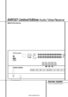 Harman-Kardon AVR-507-230-Service-Manual 
